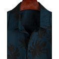 thumbnail image 2 of Mens 100% Cotton Hawaiian Shirts Button Down Short Sleeve Beach Shirts Summer Casual Aloha Shirts, 2 of 10