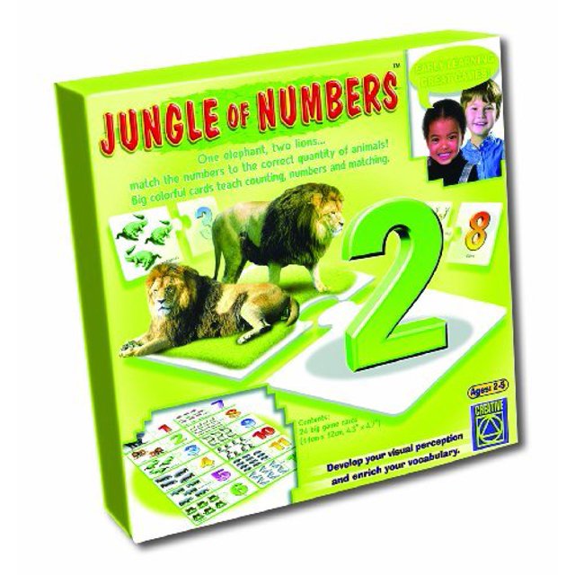 Learning Advantage - Jungle Count Math Matching Game Learning Advantage 5227