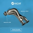 thumbnail image 3 of Niche Collecteur d'Échappement pour Polaris Ranger Crew XP 900 1000 1262693 519-CEX2225H, 3 of 9