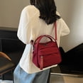 thumbnail image 2 of KAGSBA Crossbody Bags for Women, Fabric Crossbody Bag Casual Handbag Shoulder Bag Handbag Women (Wine Red), 2 of 2