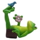 thumbnail image 2 of Figura de rana creativa, artesanía de ranas verdes, estatua para decoración de jardín de hadas, regalos Jugando a la rana, 2 of 9