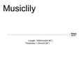 thumbnail image 2 of Musiclily Basic 1650x3x1.5mm Plastic Acoustic Classical Guitar Binding, Tortoise Shell, 2 of 4