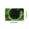 thumbnail image 3 of 3D Hole Rug, 3D Hole Illusion Rug, Stereoscopic Visual Effect Entrance Door Mat, Bottomless Hole Design Non-Slip Doormat Indoor/Outdoor Use for Entrance, Living Room Decoration (15.75×23.62in), 3 of 6
