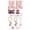 N, variant on Glass&Bottle Upgrade Kit for Cups Embroidery Patch Straw Covers Charm Necklace Chain Leak Guard Accessories Set for Glass & Bottle Drinkware, 0.4 inch, N