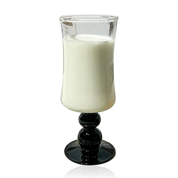 Wine Glasses Black Water Goblets 400ml Wedding Party Red Wine Glass For Juice Drinking Elegant Design