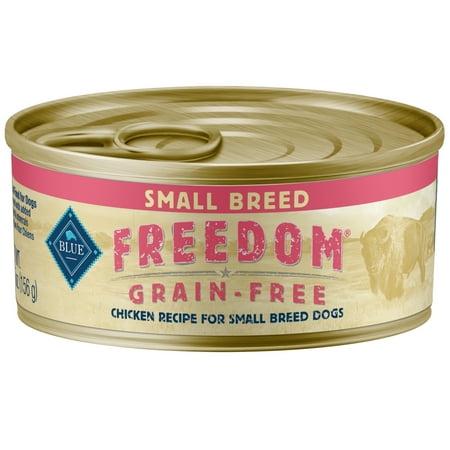 UPC: 0859610006915 | Blue Buffalo Freedom Small Breed Chicken Pate Wet Dog Food for Adult Dogs Grain-Free 5.5 oz. Can