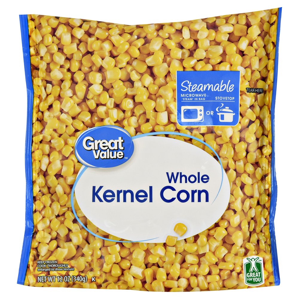 Great Value Whole Kernel Corn, 12 oz