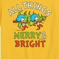 thumbnail image 3 of Cat in the Hat - All Things Merry And Bright - Toddler And Youth Short Sleeve Graphic T-Shirt, 3 of 5