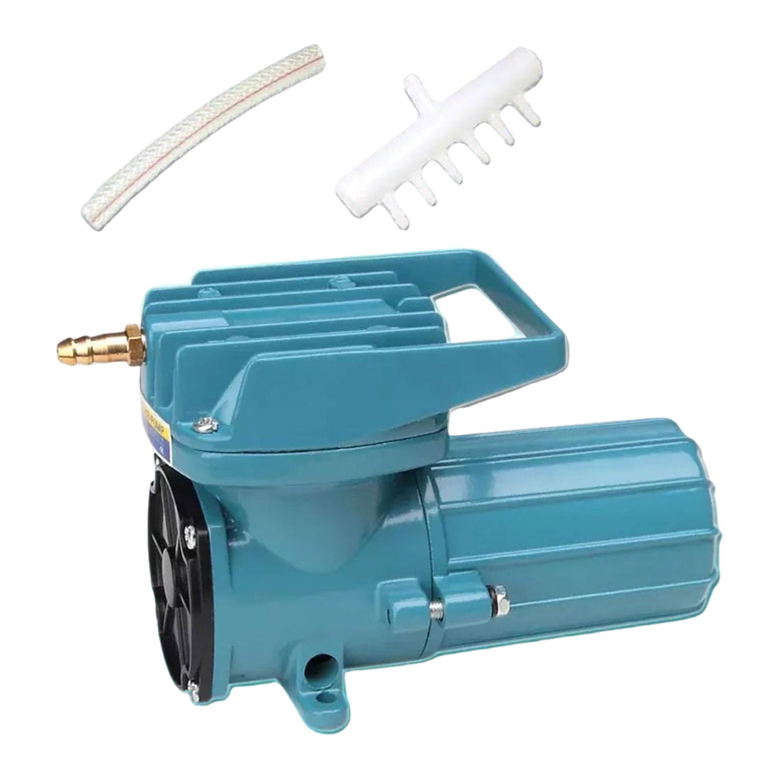 TOOYFUL Aquarium Air Pump DC 12V Pump Tool Accessory Pond Aerator Metal Pump for Outdoor Pond Hydroponics 165x76x99mm