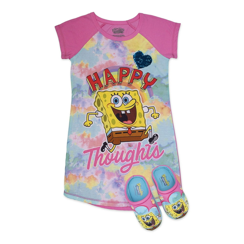 SpongeBob SquarePants Spongebob Squarepants Girls Nightgown and