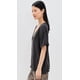 thumbnail image 4 of Remera Mujer Free People Nina Cuello en V Negra Talle L, 4 of 6
