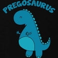 thumbnail image 2 of CafePress - Pregosaurus Maternity T Shirt - Maternity Dark T-Shirt, 2 of 3