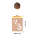 thumbnail image 3 of Xihbxyly Colgante Luminoso, Llamativa Decoración Acrílica de Pascua, Diseño Único de Huevo de Conejo, Amuleto Festivo de Colores Vibrantes, Adorno para Colgar En La Ventana, Una Delicia para Celebrar, 3 of 6