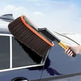 thumbnail image 3 of Kugisaki Long-Handle Car Wash Brush with Extension Pole Microfibre Cleaning Brush Car Wash Duster Paint-Safe and Scratch-Free, 3 of 6