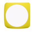 thumbnail image 4 of Wipe Off Dice Cubic Portable Cleanable Write On Dice Vibrant Color Blank Teaching Accessory Yellow, 4 of 4