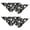 2Halloween-433, variant on Black Cat Artwork Full Moon Dog Bandanas 2 Pack, Gothic Halloween Adjustable Double Sided Pet Scarf