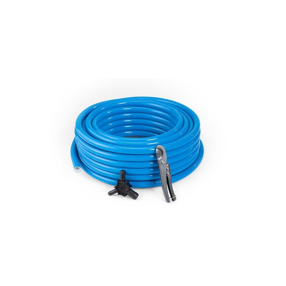 MaxLine 100 Foot 1/2 Inch Compressed Air Tubing with Beveling Tool and Cutter 