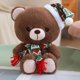 thumbnail image 1 of Juguetes de piscina, juguetes para bebés, juguetes para niños pequeños, gorro navideño, oso de peluche, almohada, oso de peluche, muñeco de tela para niños, regalo de Navidad, regalo de cumpleaños par, 1 of 6