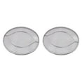 thumbnail image 4 of Paquete de 2 protectores contra salpicaduras de freidora de acero inoxidable, accesorios para parrilla interior, accesorio para freidora de aire para, 4 of 9