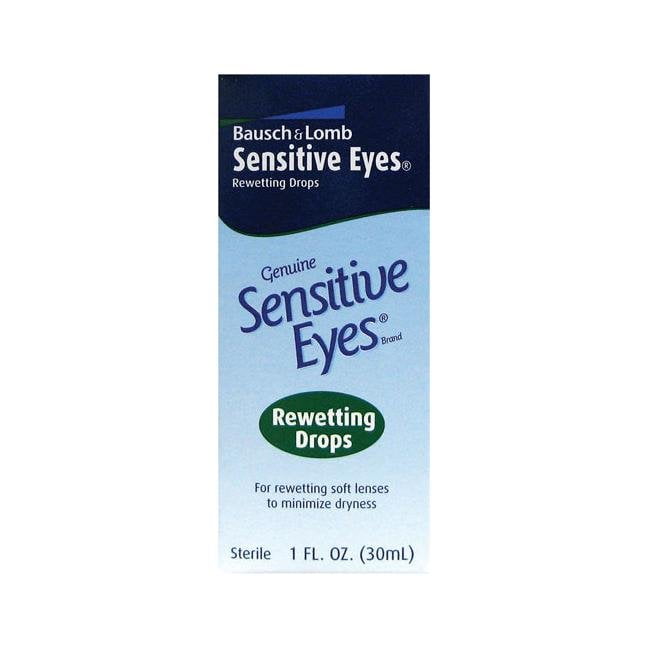 Bausch & Lomb Sensitive Eyes Rewetting Drops for Soft Contact Lenses1
