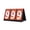 Orange Color, variant on Waterproofs Score Board Tabletop Flip Scoreboard Score Keepers Score Flippers