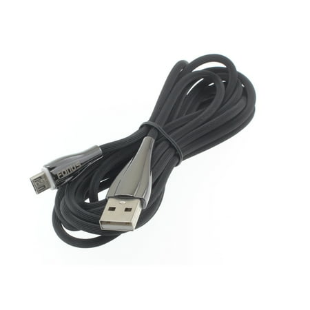 Charger Cord 6ft USB Cable for LG K8X  Tribute Monarch  Phoenix 5  Fortune 3  Aristo 5 - Power Wire MicroUSB Long TPE Fast Charge Sync P6A price history on PriceWatchPro