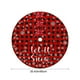 thumbnail image 3 of Christmas Snowflake Tree Skirt Holiday Decorations And Accessories Short Pile Printed Christmas Tree Skirt, 3 of 6