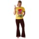 thumbnail image 1 of Bristol Novelty - Camiseta I Love The 70's para Adultos Unisex (Amarillo), 1 of 2