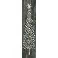thumbnail image 2 of Robinson, Carol 9x24 Black Ornate Wood Framed with Double Matting Museum Art Print Titled - White Wood Tree II, 2 of 4