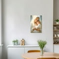 thumbnail image 2 of ZHONGYUTONG Virgin Mary and Jesus Canvas Picture God Painting Prints Christian Artwork Wall Decor for Office Church Prayer Room Framed (20.00" x 30.00"), 2 of 5