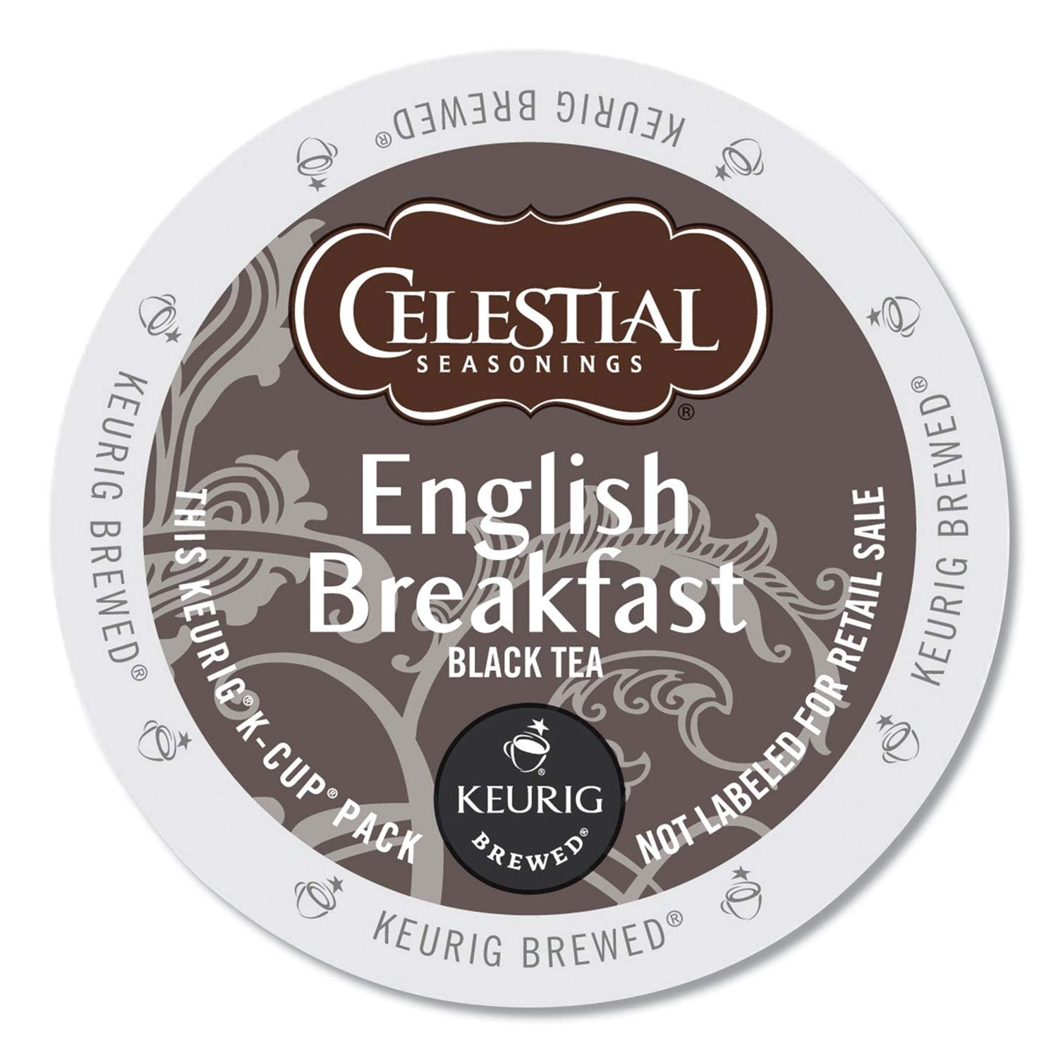 Celestial Seasonings English Breakfast Black Tea, K-Cup Portion Pack for Keurig K-Cup Brewers, 24-Count