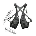 thumbnail image 2 of Halloween COSPLAY Vest Underarm Satchel PU Leather Adjustable Fashionable Accessory, 2 of 3