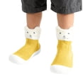 thumbnail image 4 of Gyujnb Baby Sock Shoes, Cute Cartoon Bear Longâ Warm Toddler Walking SlipperâSocks, Flexible Nonâ Soft Sole Shoes for Boys Girls,6-12 Months, 4 of 5