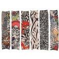 thumbnail image 3 of medias para brazo con mangas de tatuaje, tatuajes temporales falsos, protector solar elástico para hombre y mujer., 3 of 5