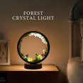 thumbnail image 6 of 1Pc Crystal Mushroom Night Light, Fairy Lamp, Novelty Lamp, Cozy Bedroom Upgrades, USB-Powered, Adjustable Brightness, For Bedroom And Living Room, Fantasy Decor, Nature Decor, 6 of 14