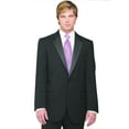 thumbnail image 1 of Neil Allyn 7-Piece Formal Tuxedo with Flat Front Pants, Shirt, Lavender Vest, Tie & Cuff Links. Prom, Wedding, Cruise, 1 of 5