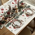thumbnail image 3 of Christmas Tree Decorations Winter Christmas Tree Placemats 12X18 Inches Christmas Holiday Table Mats for Party Kitchen Dining Room Decoration Christmas Decorations Indoor, 3 of 6