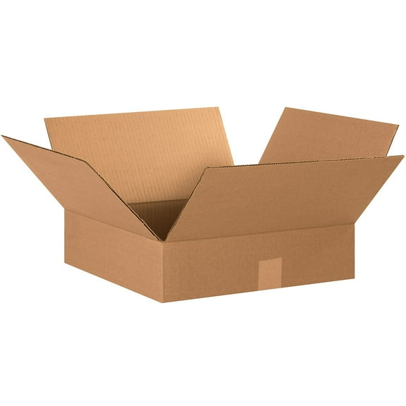 The Packaging Wholesalers 15" x 15" x 4" 32 ECT Shipping Boxes BS151504