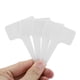 thumbnail image 2 of Etiquetas de plástico para Plantas 50 PCS Impermeables PVC T-Tipo Marcadores Jardín viveros Macetas Estacas árboles Kit Herramientas jardinería 6 * 10 cm(Blanco) Ecomeon no, 2 of 6