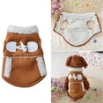 thumbnail image 3 of Winter Autumn Pet Small Dog Warm Sweater Clothes Coat Costume Jacket Apparel, 3 of 8