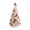 E, variant on Dreamy Beaded Christmas Tree DIY Kit, 3D Pearl Beaded Christmas Tree Craft Set, Holiday DIY Decor with Sparkling Beads, Cone Base, Star Topper and Display Stand