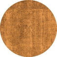 thumbnail image 1 of Ahgly Company Indoor Round Oriental Orange Industrial Area Rugs, 8' Round, 1 of 4