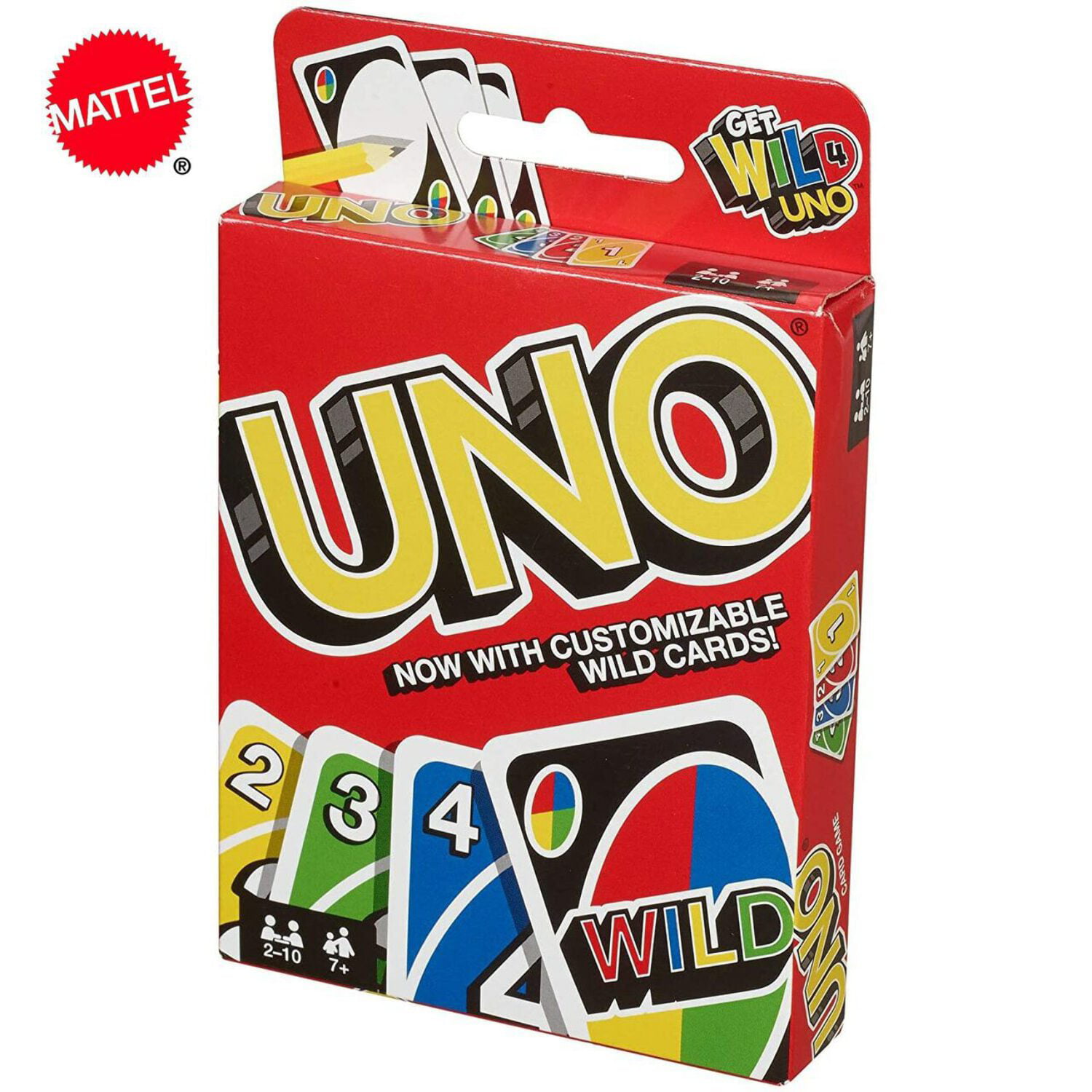 Friends playing Card Game US Seller Wild UNO Card Games Two Pack— Family USA 