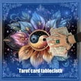 thumbnail image 4 of Square Divinations Tapestry Flower Disk Astrology Tablecloth Tarots Tablecloth Table Cloth Witchcrafts Supplies, 4 of 9