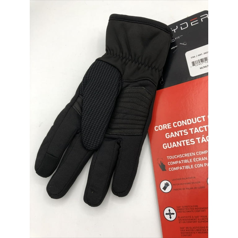 Spyder Core Gloves ~ Spyder Leather Core Conduct Glove