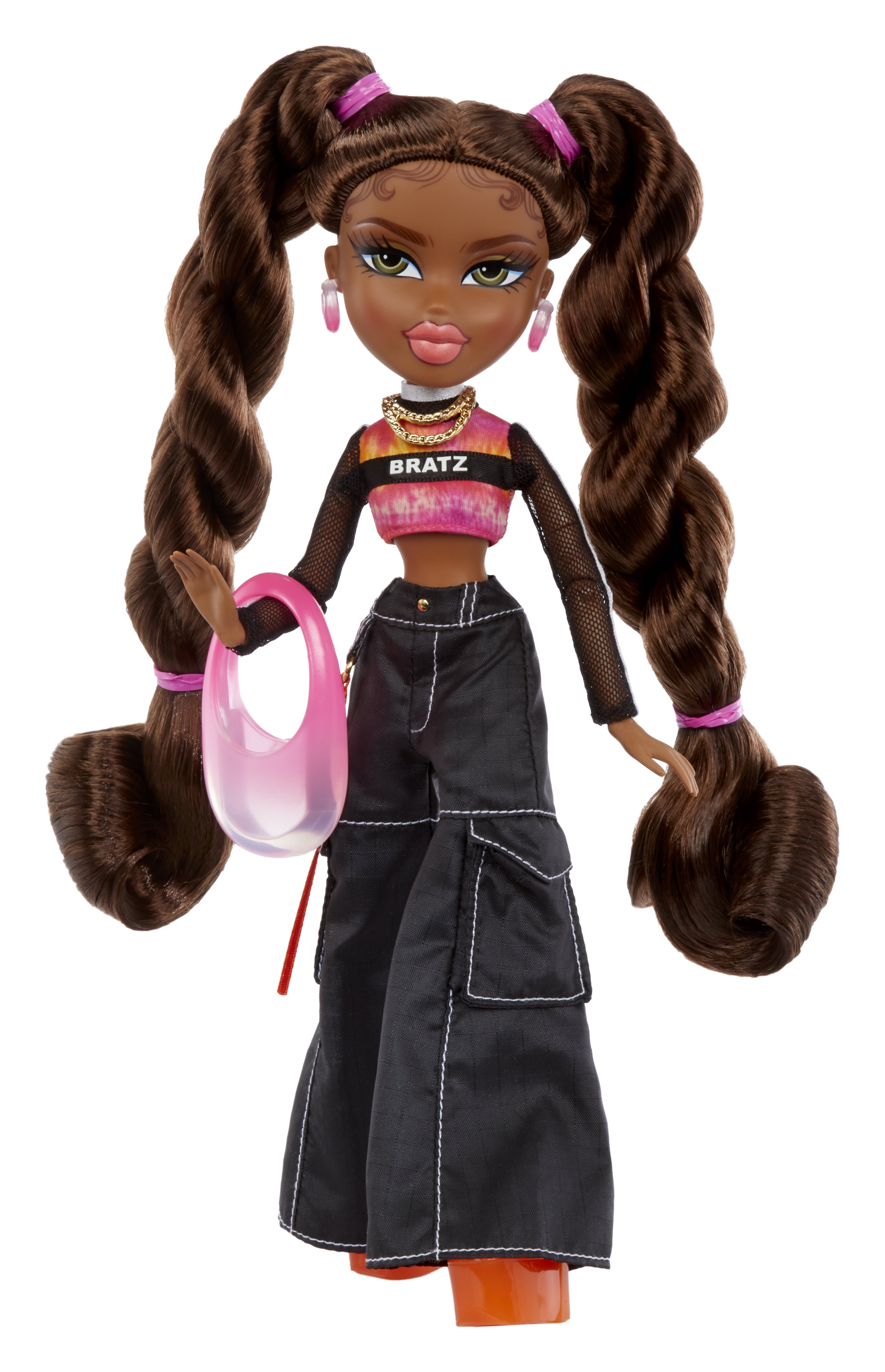 Alwayz Bratz Sasha Fashion Doll with 10 Accessories and Poster, Multicolor
