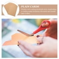 thumbnail image 3 of TABLZONE 100 Sheets Blank Kraft Paper Cards Khaki For Invitations Children Birthday, 3 of 8