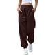 thumbnail image 1 of Pantalones de yoga de cintura alta con bolsillos para mujer - Tejido de poliéster, tallas S-XXL - Elásticos y cómodos para hacer ejercicio y para llevar de forma informal, 1 of 7
