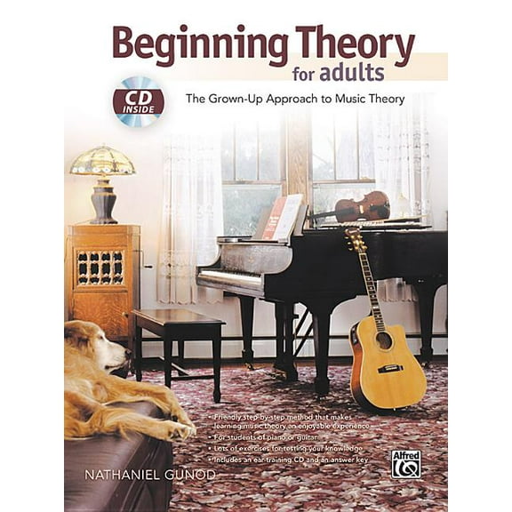 For Adults: Beginning Theory for Adults: The Grown-Up Approach to Music Theory, Book & CD (Paperback)