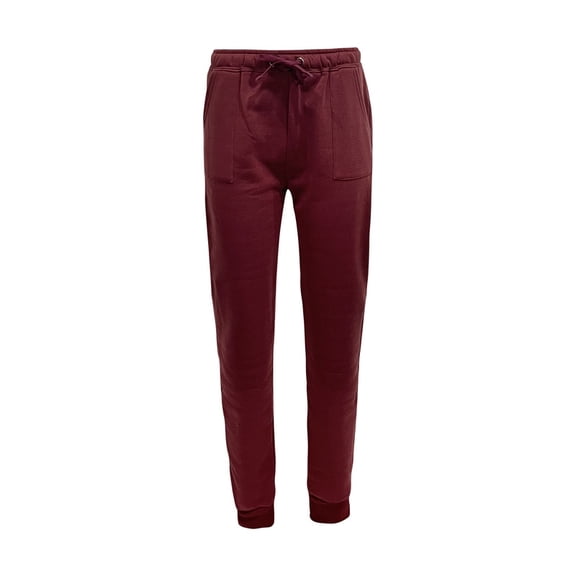 Therapy Women's Supersoft Joggers Pants with Pork Chop Pocket Polyester Athletic Pants Slim Fit Drawstring Sweatpants -Mauve- 2x